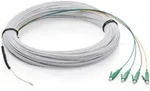 DIGITUS FTTH-Drop Kabel, Singlemode, 4 Fasern, LC/APC 2,4 mm, G.657.A2, 50m