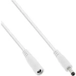 INLINE Verl&auml;ngerungskabel, DC Stecker 4,0x1,7mm, wei&szlig;, 3m