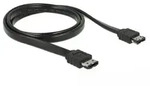 DELOCK Kabel eSATA 3 Gb/s Buchse > eSATA Buchse 1 m schwarz