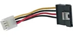 INLINE SATA Stromadap-Kab,, 1x 8,89cm (3,5") BU/15pol SATA ST, m, Lasche, 0,15m