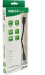 INLINE USB 2,0 Kabel, Typ C Stecker an Mini-B Stecker (5pol,), schwarz, 1m