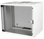EQUIP Eco Mount 19" Wandgeh&auml;use 9HE, Flatpack, Sicherheitsglast&uuml;r, IP20, RAL 7035,
