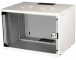 EQUIP Eco Mount 19" Wandgeh&auml;use 7HE, Flatpack, Sicherheitsglast&uuml;r, IP20, RAL 7035,