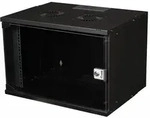 EQUIP Eco Mount 19" Wandgeh&auml;use 9HE, Flatpack, Sicherheitsglast&uuml;r, IP20, RAL 9005,