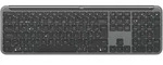 LOGITECH K950 Signature Slim, Graphite, Logi Bolt, USB/Bluetooth, CH
