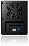 ICY BOX IB-3640SU3 black - "Ext. HDD-Case, 4x SATA 3.5"" to 1x USB 3.0 + 1x eSATA,