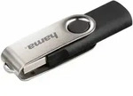 HAMA 108071 ROTATE 128GB USB 2.0 SCHWARZ/SILBER