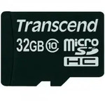 TRANSCEND microSDHC 32GB Class 10