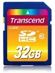 TRANSCEND SDHC 32GB, Class 10