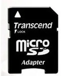 TRANSCEND SDHC Card Micro 4GB (CLASS 10) W/ Adapter SD