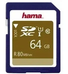 HAMA 124136 SDXC64GB C10 UHS-I 80MB/S