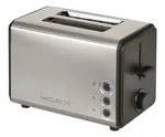 CLATRONIC TA 3620 Edelstahl Toastautomat, 2 Scheiben, Br&ouml;tchenaufsatz,
