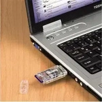 HAMA USB-2.0-Kartenleser 8in1, SD/microSD, Transparent