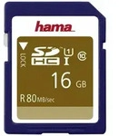 HAMA 124134 SDHC16GB C10 UHS-I 80MB/S