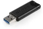 VERBATIM Store n Go PinStripe schwarz 256GB, USB-A 3.0