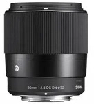SIGMA 30/1,4 DC DN SONY E-MOUNT BLACK (C)