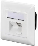 DIGITUS Cat6 Anschlussdose Unterputz, 2x RJ-45 Unterputz