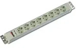 DIGITUS Steckdosenleiste 8 fach 1U