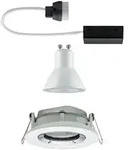PAULMANN EBL Set Nova Plus IP65 schwenkbar LED 1x 7W 230V GU10 51mm Ws matt-Chrom/Alu