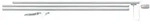 PAULMANN URail System Light&Easy Basissystem max. 1000W Chrom matt 230V Metall