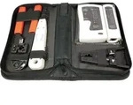 LOGILINK Netzwerk Werkzeug Set Krimpzange, Kabeltester, etc.