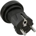INLINE Reiseadapter, Australien Buchse auf Schutzkontakt Stecker