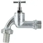 GARDENA Wasserhahn mit Schlauchverschraubung, mit 26,5 mm (G 3/4"")-Gewinde /...