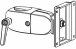 ERGOTRON DS100-Einzelklemmgelenk kann an jedem Punkt entlang einer DS100-Stange