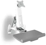 ICY BOX "Sit-Stand-Workstation" mit Wandhalterung f&uuml;r einen Monitor bis zu 24