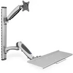 DIGITUS Wandhalterung Monitor/Tastaturbis 27", VESA 100x100"