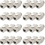 DIGITUS Keystone Modul RJ-45 Buchse via Verlegekabel Cat6a, 24er-Pack