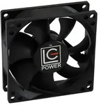 LC Power LC-CF-80, L&uuml;fter, 80x80x25mm, Hydrolager, 4-Pin (PWM), schwarz