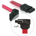DeLOCK SATA Kabel rot 0.5m, oben/gerade