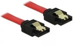 DELOCK SATA 6Gb/s Kabel rot, gerade/gerade Bu/Bu 0.5m