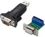 DIGITUS USB 2.0 auf seriellen Konverter, RS485 inkl. USB A Kabel 80cm USB A M / USB A