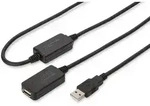 DIGITUS USB 2.0 Repeater Kabel USB A Stecker / A Buchse, L&auml;nge 20m
