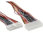 INLINE Strom Verl&auml;ngerung intern, 24pol ATX Buchse auf 20+4pol Stecker, 0,45m