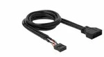 DeLOCK Pin Header interner USB2.0 Bu / USB3.0 St 0,3m