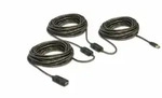 DELOCK Kabel USB 2.0 Verl&auml;ngerung aktiv 30m