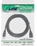 INLINE USB 3,0 Kabel, A Stecker / Buchse, schwarz, 2m