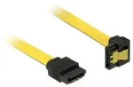 DELOCK SATA 6Gb/s Kabel gelb 0.3m, unten/gerade