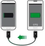 DELOCK USB 2.0 Power Sharing Kabel Micro-B/Micro-B 0.3m