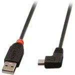 LINDY 2m USB 2.0 Kabel Typ A an Mini-B 90C gewinkelt