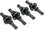 INLINE L&uuml;fter Entkopplung, 4er Pack f&uuml;r L&uuml;fter aller Gr&ouml;&szlig;en von 60 bis 120mm