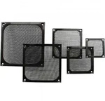 INLINE L&uuml;ftergitter, Aluminium Filter, 140x140mm, schwarz