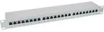 INLINE Patchfeld Cat.6 24-fach 48,26cm 19 Zoll 1HE lichtgrau