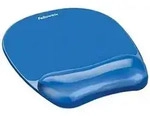 Mauspad mit Handgelenkauflage blau