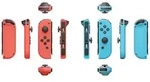 NINTENDO SWITCH Joy-Con 2er-Set rot/blau Neon-Rot/Neon-Blau