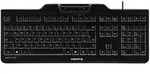 CHERRY KC 1000 SC schwarz, USB, BE