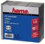 HAMA CD SLIM BOX, 10-PACK